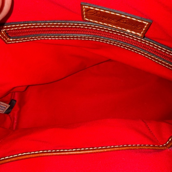 Dooney & Bourke Domed Shaped Pebble Leather Leather Satchel - GUC - Picture 11 of 11